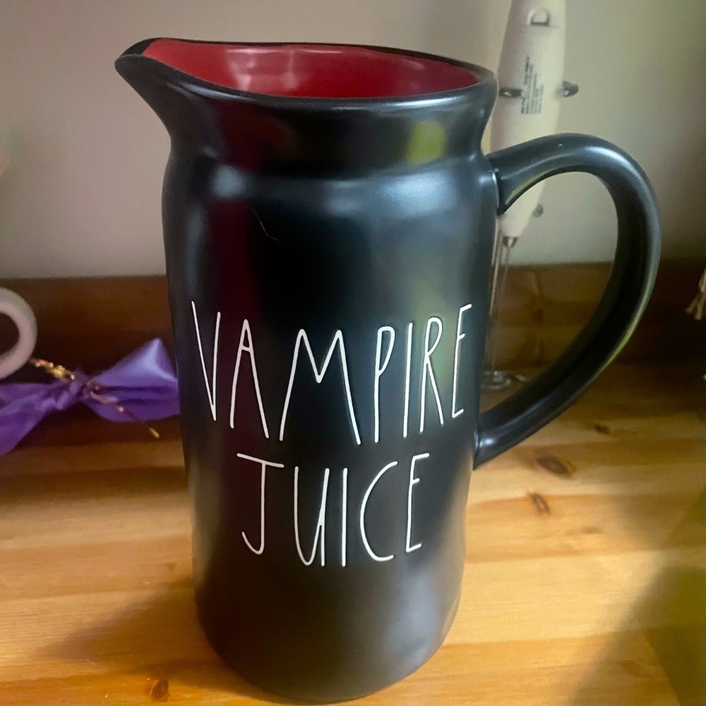 Vampire Juice jug from Rae Dunn